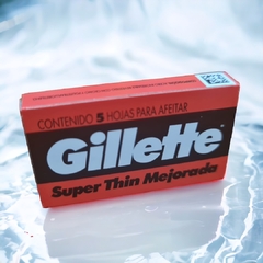 Repuestos De Hojas De Afeitar "Gillette" caja x 5 Hojas