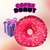 Imagem do Cofre Donut Decorativo em Cerâmica - Rosa com Granulado Colorido