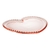 Prato Wolff Pearl de Cristal Rosa 25cm x 22cm x 2cm - comprar online