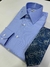 Camisa Classic Azul Lisa