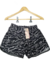 Shorts Feminino Estampado, Crepe, Com bolso lateral - comprar online