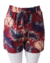 Shorts Feminino Poliéster, Estampado, Bolso lateral - comprar online