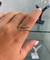 Anillo Snake con piedras