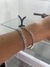 Pulseras Doble Strass - Leandro Joyas