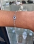 Pulsera Ojo Turco blanco AB