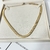 COLAR CHOKER MALHA SNAKE GOLD - comprar online