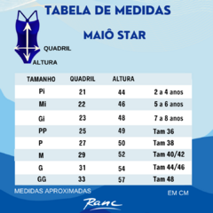 Maiô Star Ranc 310A - loja online