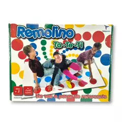 Juego remolino tateti en caja de 28x37cm.