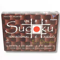 Juego sudoku en caja de 28x37.