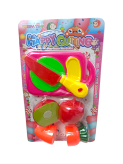 Set de frutas x6pcs c/abrojo 16x27x4cm.