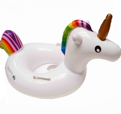 Inflable unicornio salvavidas asiento 80cm.