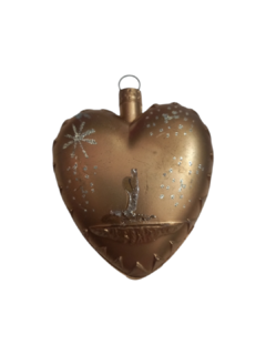 Oferta adorno navideño 7x8cm. Corazón