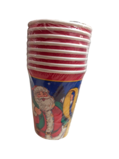 Vasos navideños x8u