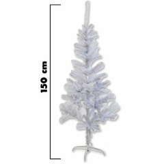 Arbol de navidad 150m blanco.