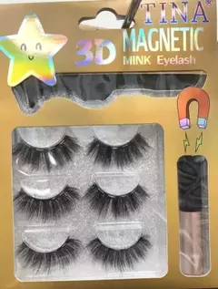 PESTAÑA 3D MAGNETICA TINA