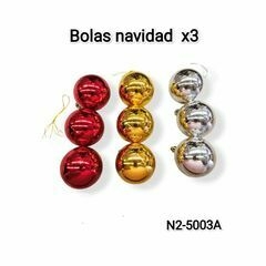 bolas / esferas navideñas 4cm.