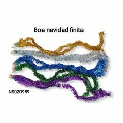 boas/ guirnaldas navideñas 2m. 4cm - comprar online