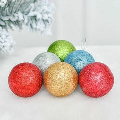 esferas / Bolas Navidad 5Cm 6Pcs.