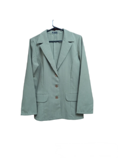 blazer retro rayado