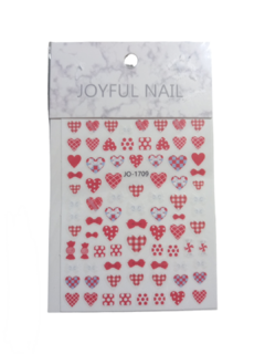 stickers nails varios modelos