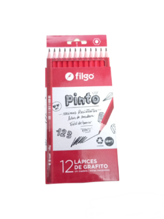 lapiz negro filgo x12