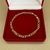 Pulseira 3x1 oca ouro18k | 4gramas