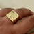 Anel masculino chapa 15g ouro18k | na internet