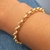 Pulseira portuguesa oca | 4g Ouro 18K