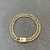 Pulseira grumet dupla oca 20cm ouro18k | 12gramas