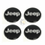 Emblema Jeep Preto