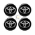 Emblema Toyota Preto