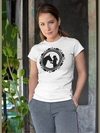 Camiseta Tshirt Camisa Blusa Babylook Feminina T-Shirt Personalizada Camisa Estampada Love Horse Cavalo Moldura Rodeio Country Texas Rodeio