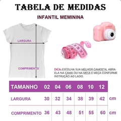 Imagem do Camiseta Infantil Feminina Meiga Meio Bruta