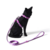 Peitoral com Guia Lilac para Gatos - Freefaro - comprar online