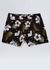 BEACH SHORT FLORAL ACQUA PRETO/VERDE