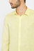 CAMISA REG LINHO ALGODAO F (MO) AMARELO na internet