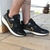 TÊNIS NIKE PRETO/DOURADO/BRANCO