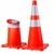 CONE PVC FLEXÍVEL REFLETIVO LR/BR 75CM