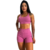 Conjunto RTDA Canelado Shorts - Magenta