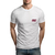 Remera Blanca / Gris - comprar online