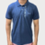 CAMISA GOLA POLO HUGO BOSS - AZUL