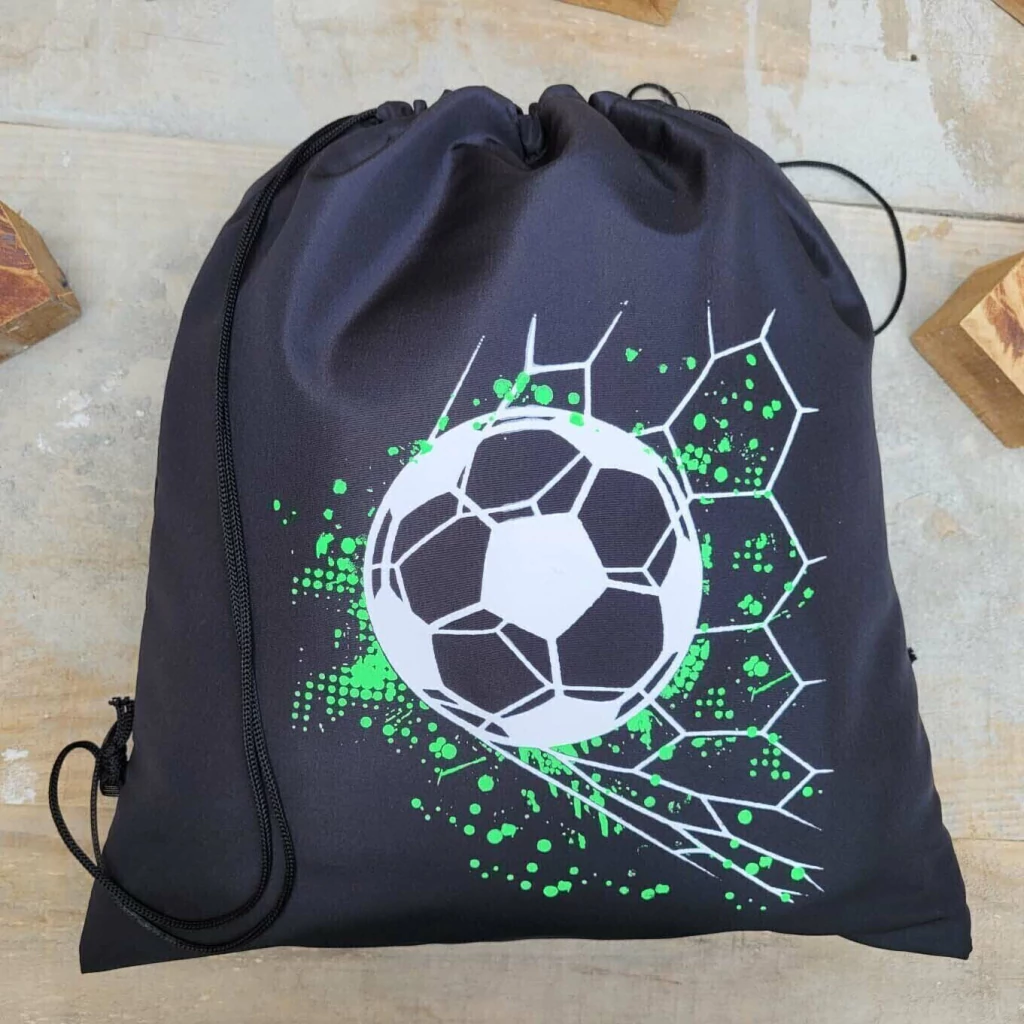 30 Mochilas Para Lembrancinha de Aniversário Infantil - Tema Futebol