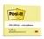 Bloco de notas adesivas Post-it amarelo 76x102mm 100 folhas