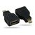 Conector Adaptador Hdmi Fêmea para micro Hdmi Macho