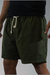 Shorts Linho Gemmini Verde Militar