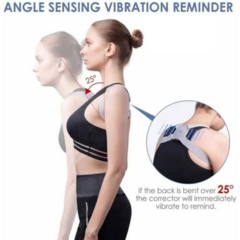 Corrector De Postura Inteligente Faja Con Sensor Y Vibración - estoycomprando