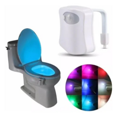 Luz Para Inodoro De 8 Colores Con Sensor De Movimiento en internet