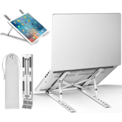 Soporte notebook plegable aluminio alta calidad - comprar online