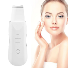 Limpiador Ultrasonico Hidrata Exfoliante Facial Con Espatula - tienda online