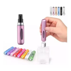Mini Perfumero Portátil Recargable 5 Ml Atomizador Colores - estoycomprando